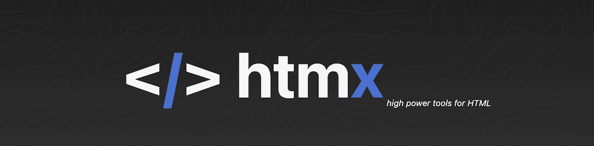 HTMX Logo : High power tools for HTML